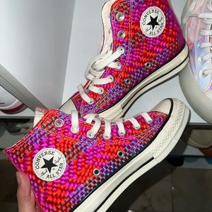 Converse bright sneakers